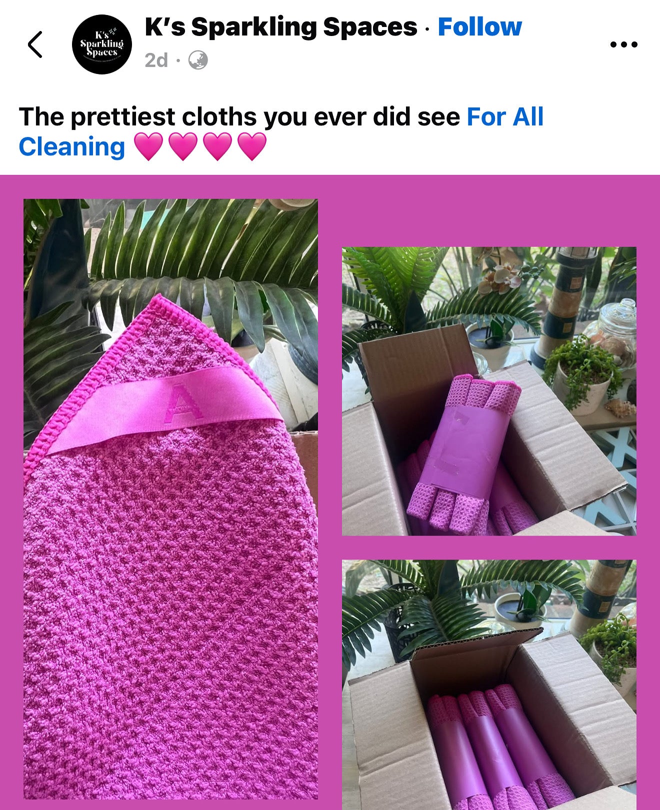Pink Cloths Wholesale Bundle